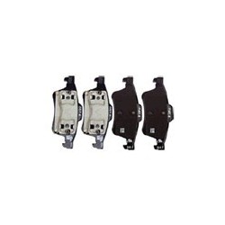 Brake pad set Rear axle