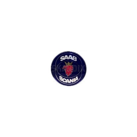 Emblem Bonnet "SAAB-SCANIA" to '00, SAAB 9-5
