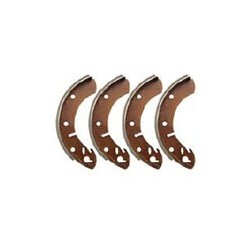 Brake shoe set Front axle, SAAB 95, 96
